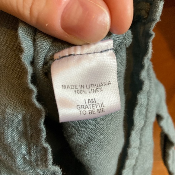 FLAX blue wrap top • size P (XS 4/6) • light blue • 3/4 sleeve • beautiful! 😍 - Picture 4 of 10